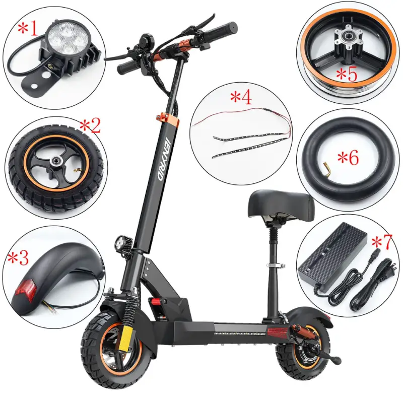 iENYRID M4 Pro S+ 2024 Electric Scooter With Seat - Image 4